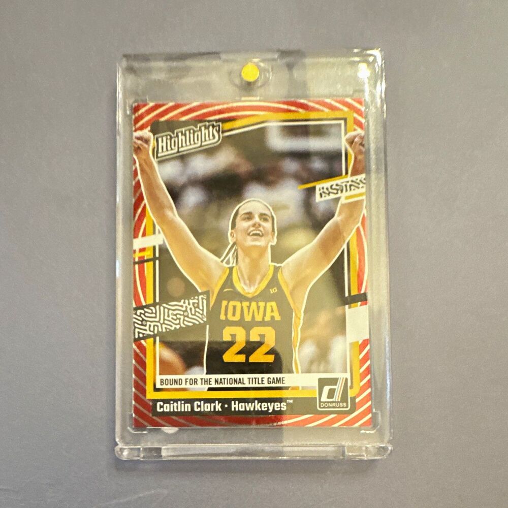 Panini 2024 Caitlin Clark Collection Highlights H9 Hawkeyes Target RC